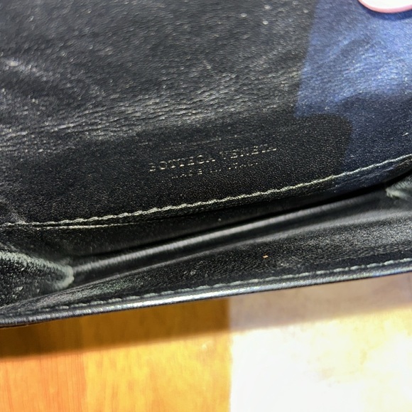 Authentic Bottega Veneta Intrecciato Flap Card Holder - Picture 9 of 12